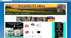 Desktop Screenshot of folhetosdecanto.com